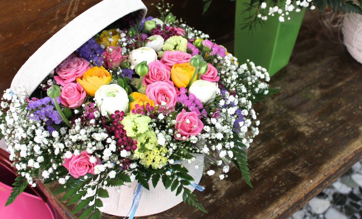 Eterno artificial el Dia De La Madre Flor sombrerera-Eventos Regalos Cumpleaños 