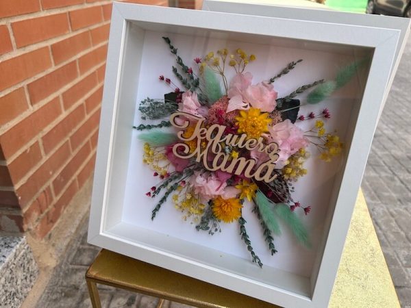 cuadro de flores para mama