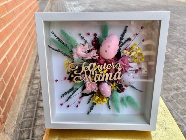 cuadro de flores para mama